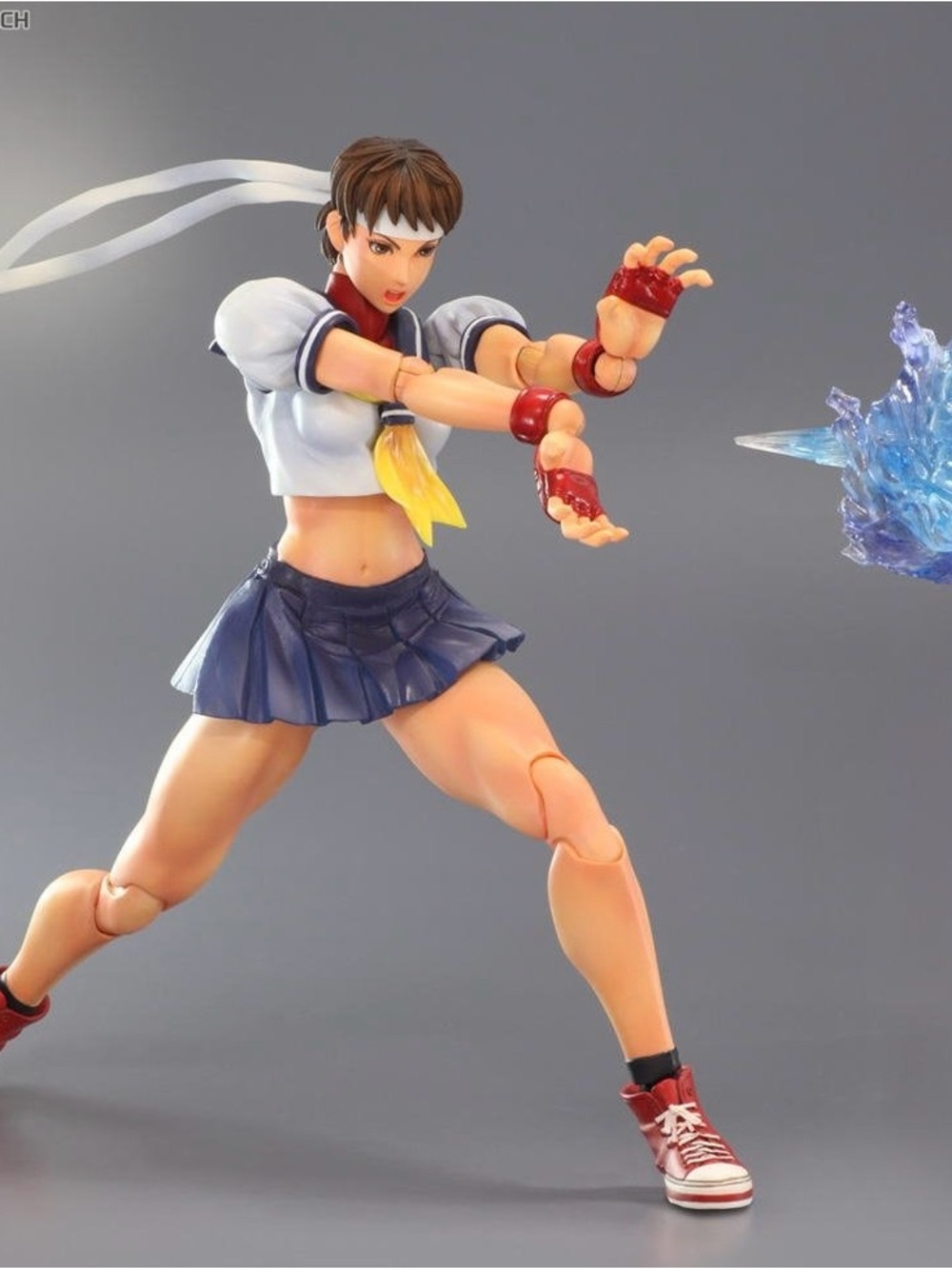 Play Arts Kai Street Fighter IV Sakura Action Figure Square Enix Vol 4 NIB